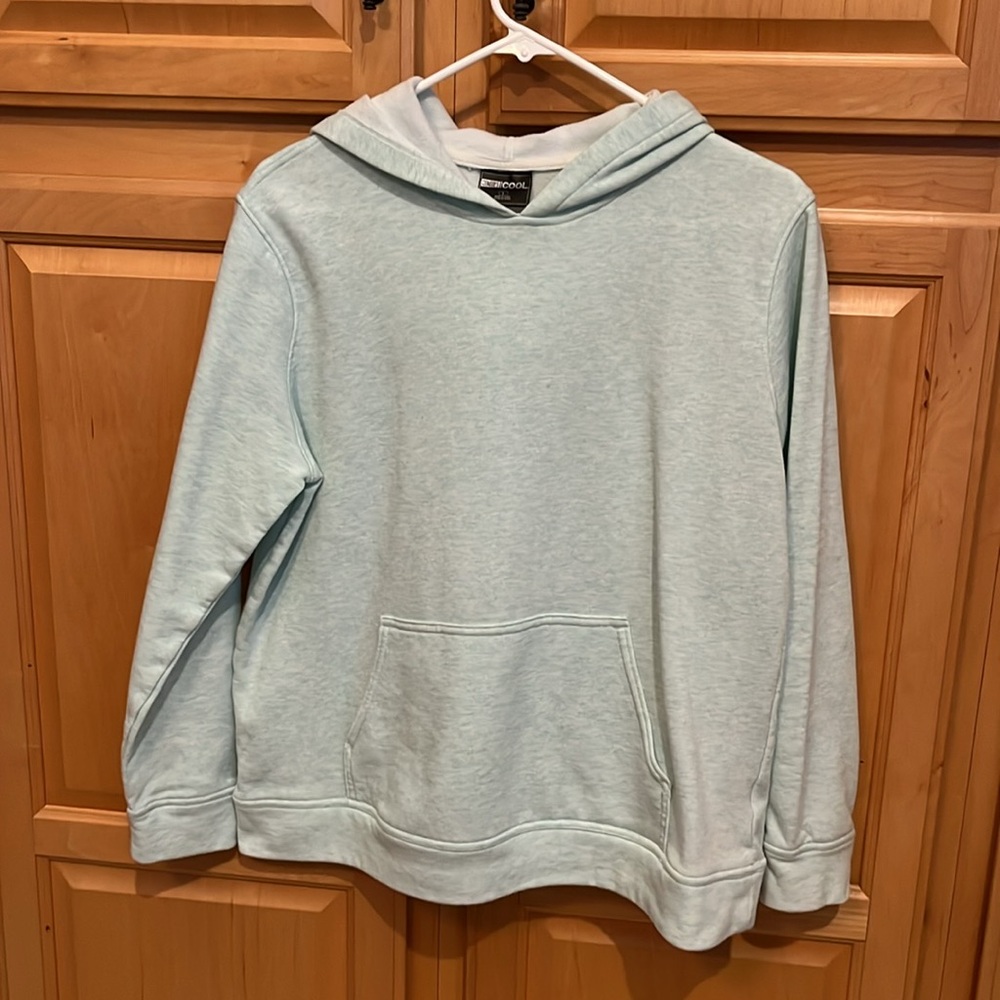 32 Degrees Green Boxy Relaxed Hoodie